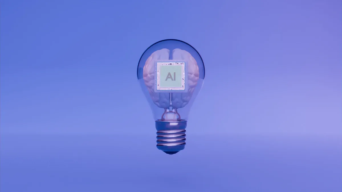 Yapay zeka mikroçip işlemcisi, küçük dil modellerinin geleceğini simgeliyor.